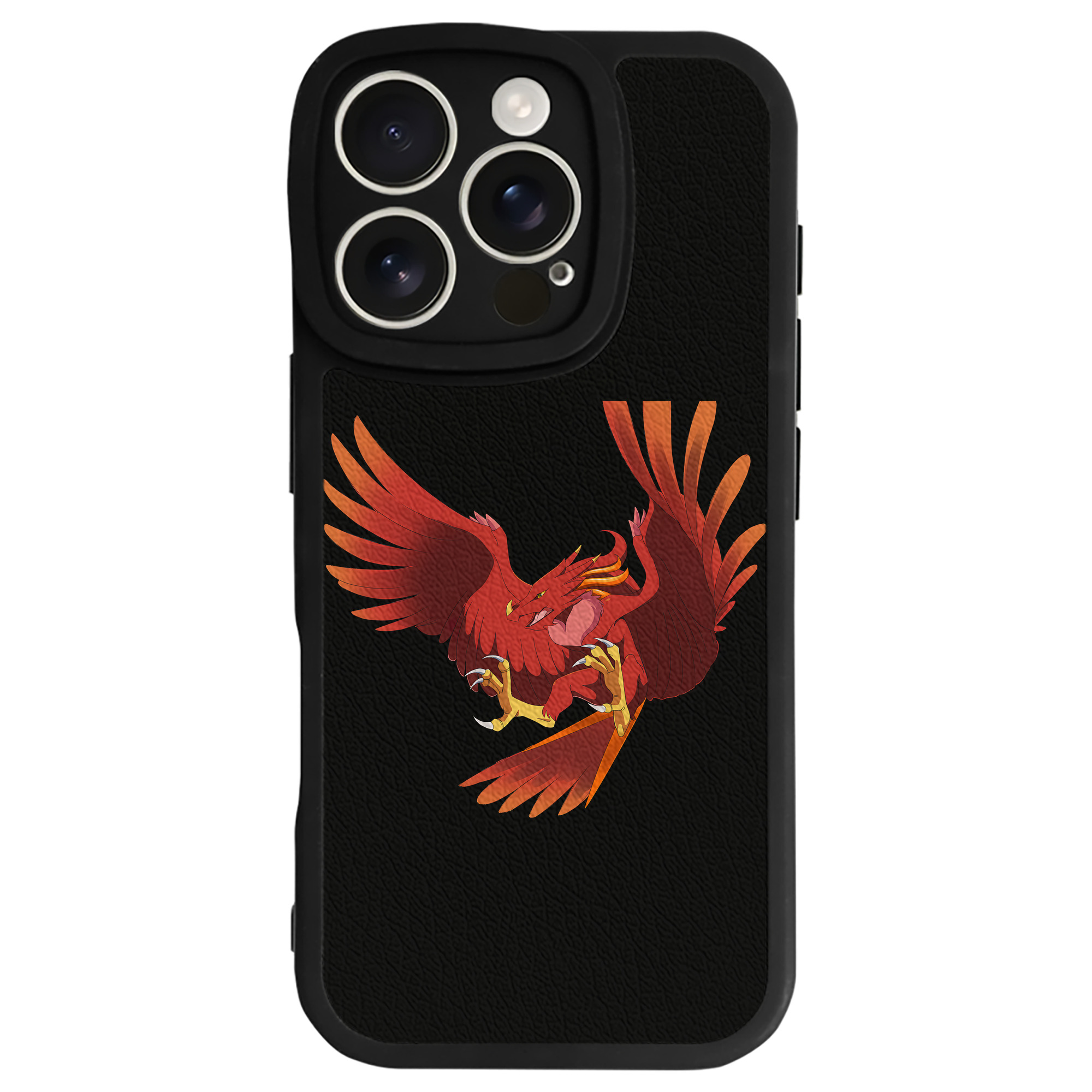 （画像用） Digimon デジタルモンスター/デジモン 【iPhone 16シリーズ対応】シリコンスマホケース（レザー調） 材質：シリコン